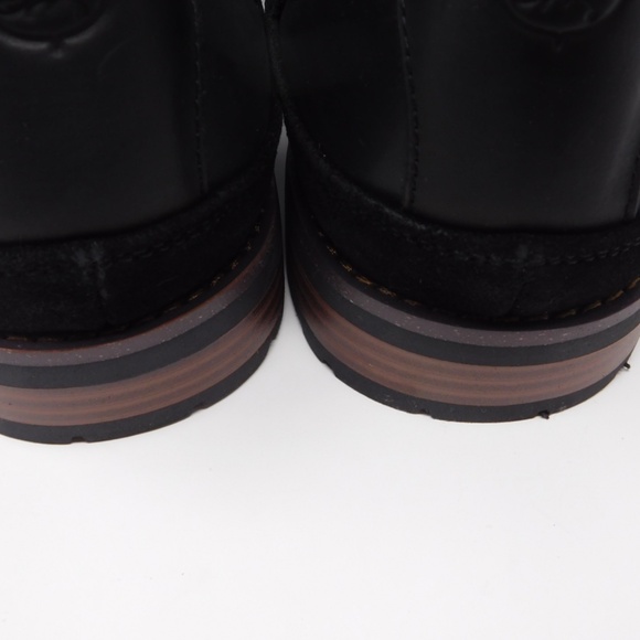 Stacy Adams Men\'s Oskar Plain Toe buckle Chelsea Leather Boots Black Size 10 M